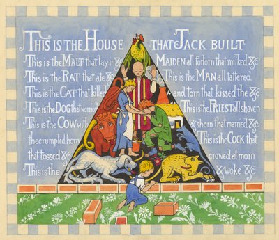 La casa che Jack costruì, c.1935 da Edmund Hunter