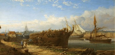 Porto galleggiante di Bristol da Edmund John Niemann