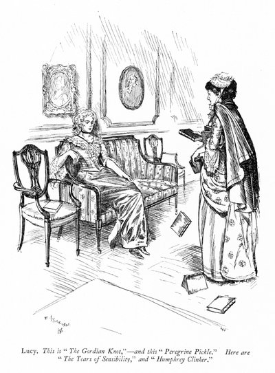 Illustrazione per I rivali di Sheridan (incisione) da Edmund Joseph (after) Sullivan