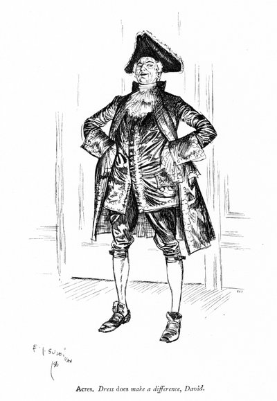 Illustrazione per I rivali di Sheridan (incisione) da Edmund Joseph (after) Sullivan