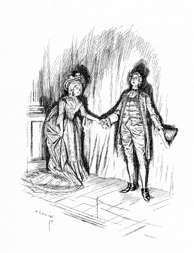 Illustrazione per La scuola della maldicenza di Sheridan (incisione) da Edmund Joseph (after) Sullivan
