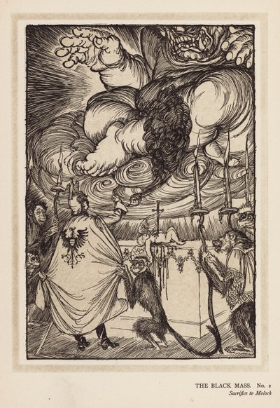 La ghirlanda del Kaiser: La Messa Nera da Edmund Joseph (after) Sullivan
