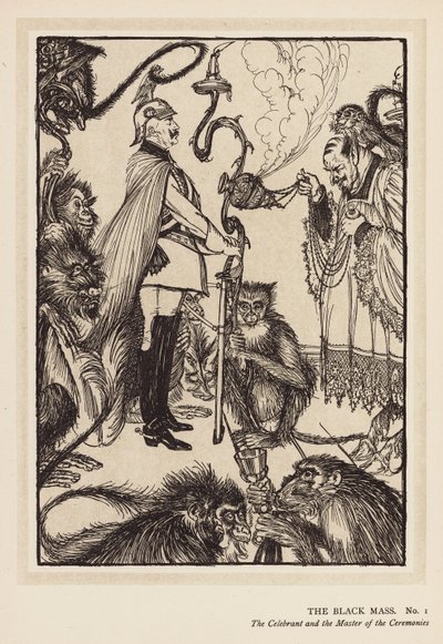 La ghirlanda del Kaiser: la messa nera da Edmund Joseph (after) Sullivan