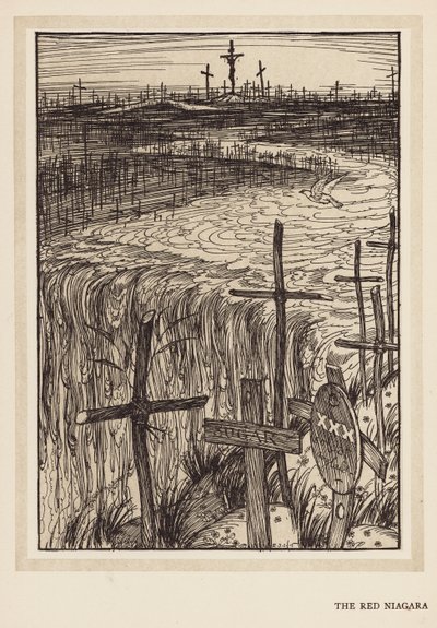 La ghirlanda del Kaiser: Il Niagara rosso da Edmund Joseph (after) Sullivan