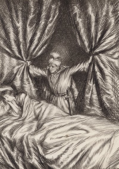 William Shakespeare: La tragedia di Otello, il Moro di Venezia, Atto V, Scena 2 (litografia) da Edmund Joseph (after) Sullivan