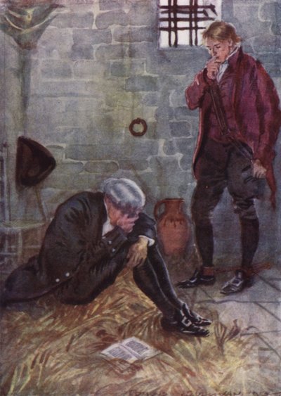Illustrazione per Il Vicario di Wakefield di Oliver Goldsmith da Edmund Joseph Sullivan
