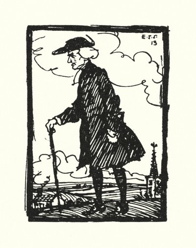 Illustrazione per Il vicario di Wakefield di Oliver Goldsmith da Edmund Joseph Sullivan