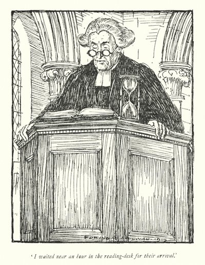 Illustrazione per Il vicario di Wakefield di Oliver Goldsmith da Edmund Joseph Sullivan