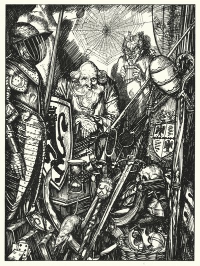 Illustrazione per Sartor Resartus da Edmund Joseph after Sullivan
