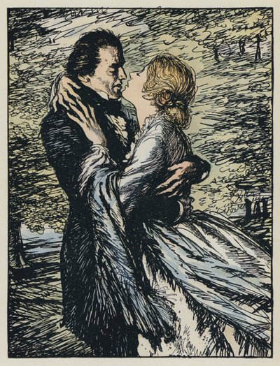 Illustrazione per Maud di Tennyson da Edmund Joseph after Sullivan