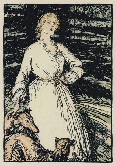 Illustrazione per Maud di Tennyson da Edmund Joseph after Sullivan