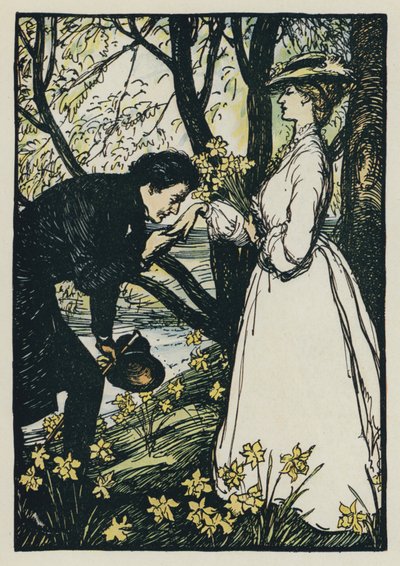 Illustrazione per Maud di Tennyson da Edmund Joseph after Sullivan