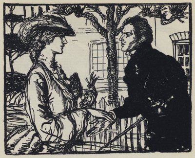 Illustrazione per Maud di Tennyson da Edmund Joseph after Sullivan