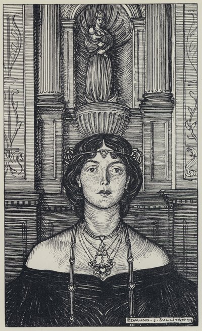 Illustrazione per A Dream of Fair Women e altre poesie da Edmund Joseph after Sullivan