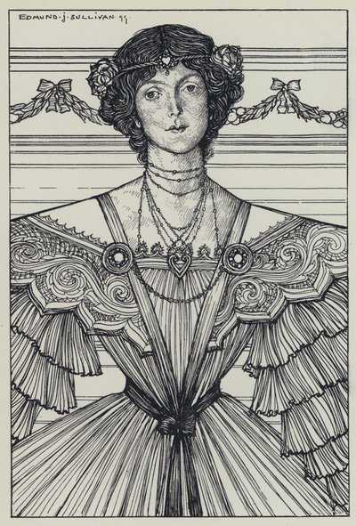 Illustrazione per A Dream of Fair Women e altre poesie da Edmund Joseph after Sullivan