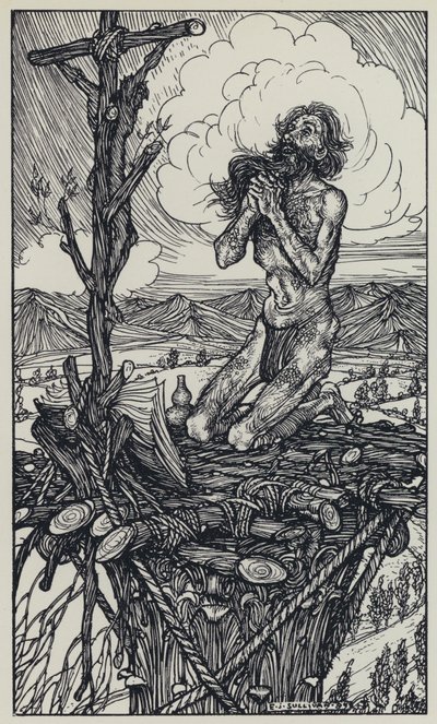 Illustrazione per A Dream of Fair Women e altre poesie da Edmund Joseph after Sullivan