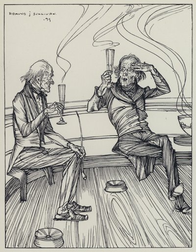 Illustrazione per A Dream of Fair Women e altre poesie da Edmund Joseph after Sullivan