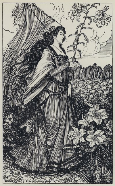 Illustrazione per A Dream of Fair Women e altre poesie da Edmund Joseph after Sullivan