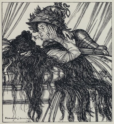Illustrazione per A Dream of Fair Women e altre poesie da Edmund Joseph after Sullivan
