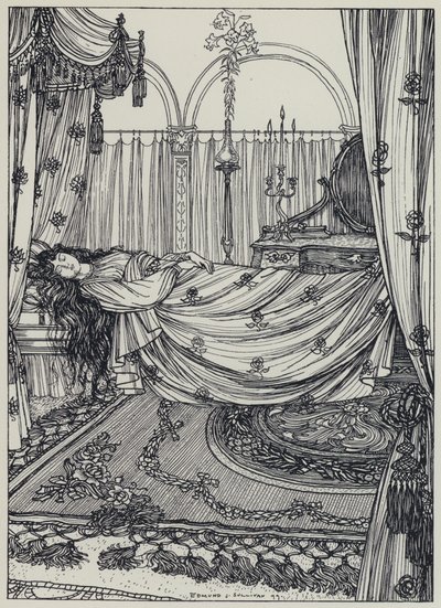 Illustrazione per A Dream of Fair Women e altre poesie da Edmund Joseph after Sullivan