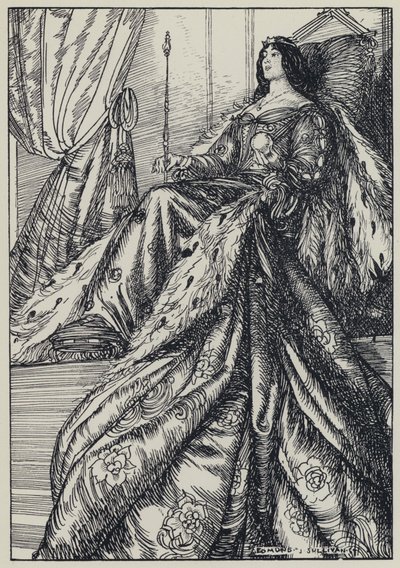 Illustrazione per A Dream of Fair Women e altre poesie da Edmund Joseph after Sullivan