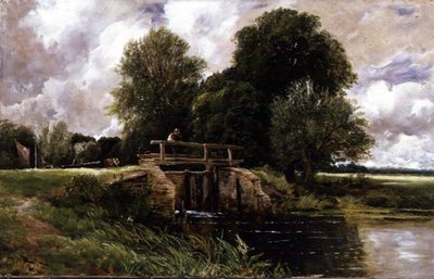 Passando attraverso una chiusa da Edmund Morison Wimperis