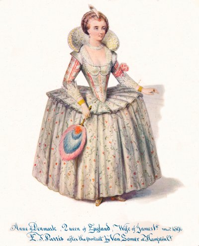 Anna di Danimarca, regina d