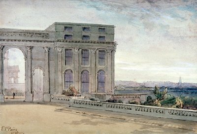 Vista di Chester Terrace, Regent
