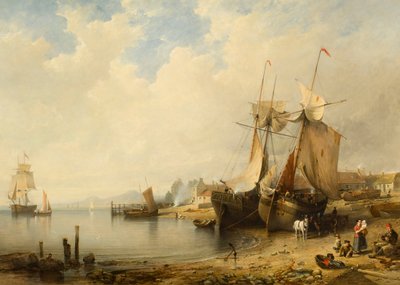 Bassa marea: Dundee da Broughty Ferry da Edmund Thornton Crawford