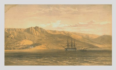 Palazzo del Principe Woronzoff vicino a Yalta sulla costa meridionale della Crimea, 1854, 1855 da Edmund Walker