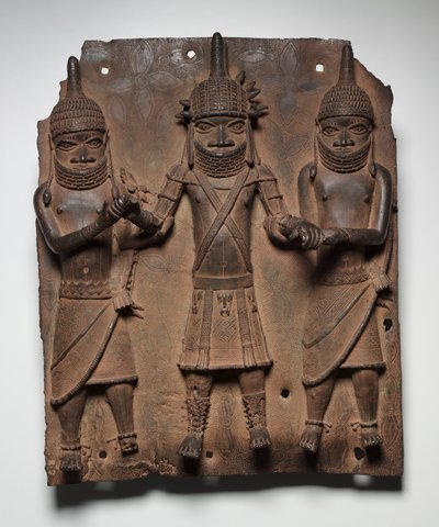 Placca, forse 1500-1600 da Edo Culture