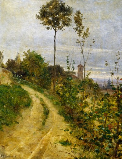 Strada collinare da Edoardo Calandra
