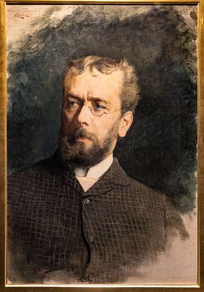 Ritratto di Telemaco Signorini da Edoardo Gelli