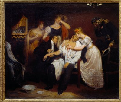 Morte del Duca di Berry alla Royal Academy of Music da Edouard  Cibot