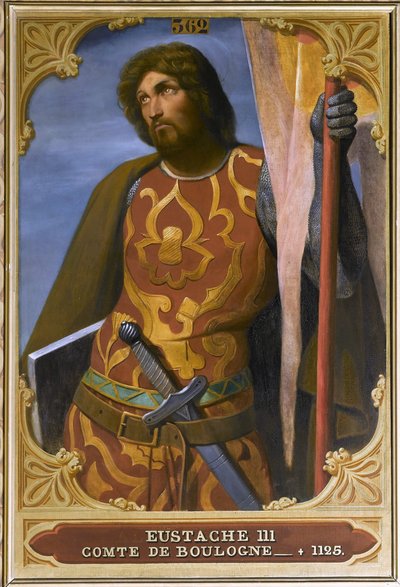 Eustachio III, Conte di Boulogne da Édouard Alexandre Odier