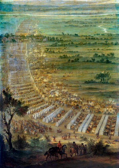 Cattura della città di Dole in Franca Contea da parte di Luigi XIV, il 6/06/1674 (dettaglio) da Edouard Antoine Renard