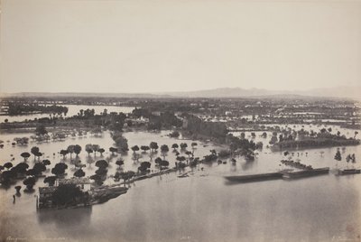 Alluvione di Avignone del 1856 da Édouard Baldus