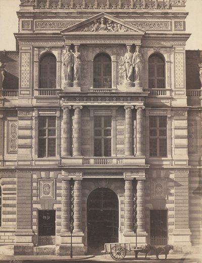 Bibliothèque Impériale du Louvre, 1856-1857 da Édouard Baldus