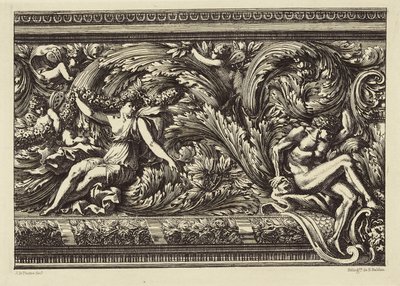[Disegno di Jean le Pautre] da Édouard Baldus