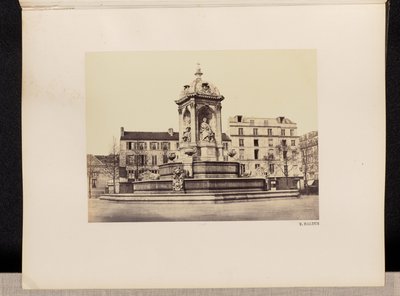 [Fontaine Saint Sulpice] (n. 76) da Édouard Baldus