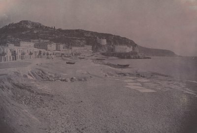 Les Ponchettes a Nizza da Édouard Baldus