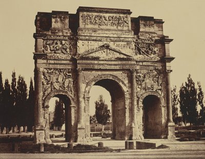 Arancione. Fiocco antico da Édouard Baldus