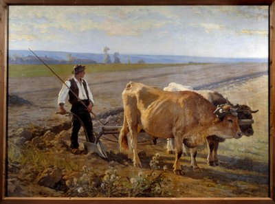 Il solco da Edouard Debat Ponsan