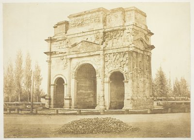 Arco antico a Orange da Edouard Denis Baldus