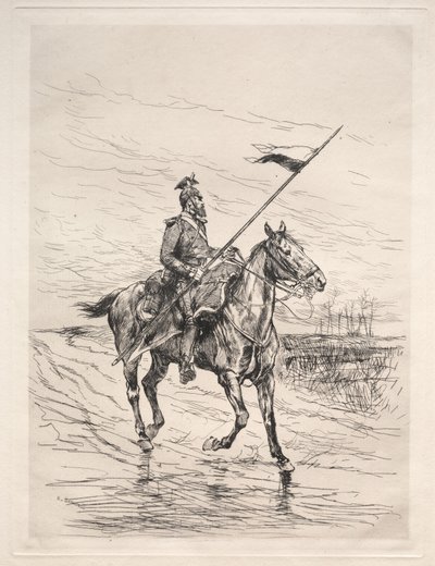 Un Uhlan da Jean Baptiste Edouard Detaille