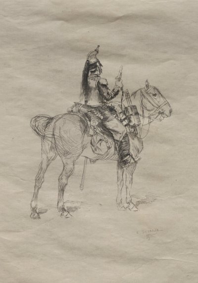 Il cavaliere, 1875 da Jean Baptiste Edouard Detaille