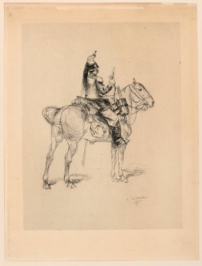 Trombetta del cacciatore a cavallo da Edouard Detaille