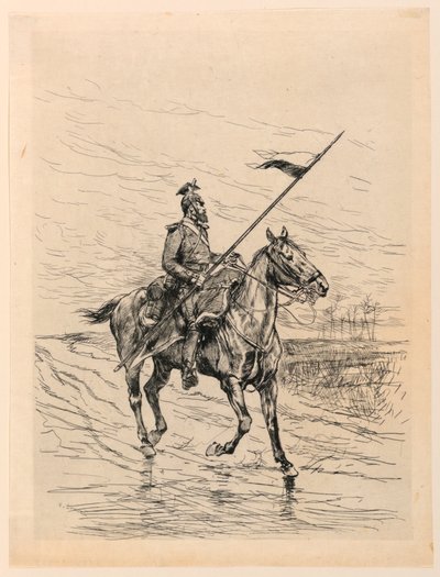 Un Uhlan da Edouard Detaille