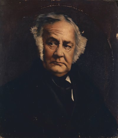 Ritratto di M. Baleine da Edouard Gelhay