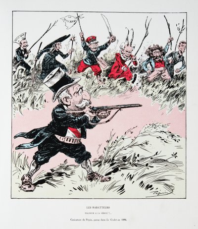 I battitori: Guai alla verità!, da Storia della Terza Repubblica, Vol. I, Storia Politica, pub.1933 da Edouard Guillaumin Pepin